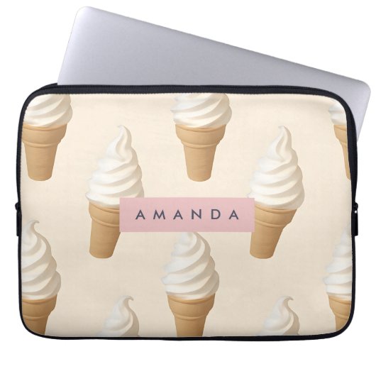 Personalisierter Vanilla Club Laptopschutzhülle (Vorderseite)