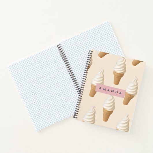 Personalisierter Vanilla Club Notizblock (Innenseite)