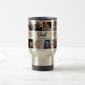 PERSONALISIERTER VATER 8 FOTO REISEBECHER (Mittel)