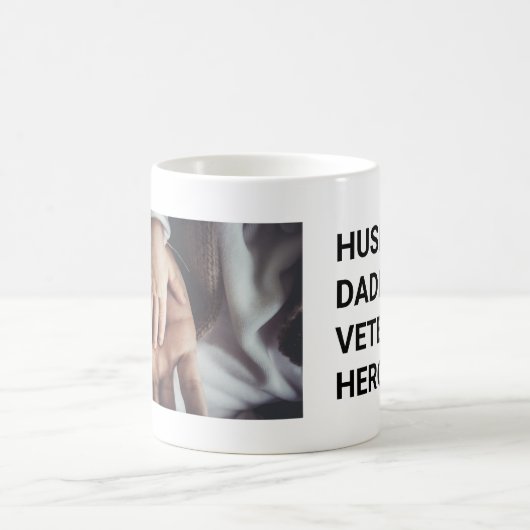 Personalisierter Vater Daddy Vatertag Kaffeetasse (Mittel)