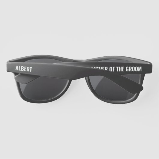 Personalisierter Vater der Groomehe (Rückseite)