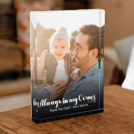 Personalisierter Vater-Foto-Block Fotoblock