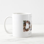 personalisierter Vater Geschenk Klassische Tasse,  Kaffeetasse (Links)