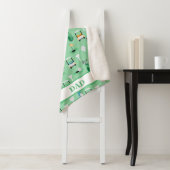 Personalisierter Vater Golfer Golfcart Golfing Spo Sherpadecke (Beispiel)