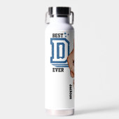 Personalisierter VATER und Kinderfaustschlag Trinkflasche (Vorne)