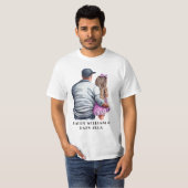 Personalisierter Vater und Tochter (3) T-Shirt (Vorne ganz)