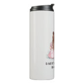 Personalisierter Vater und Tochter (8) Thermosbecher (Nach links gedreht)