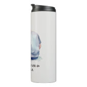 Personalisierter Vater und Tochter (8) Thermosbecher (Nach rechts gedreht)