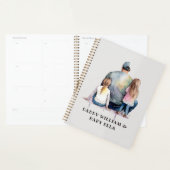 Personalisierter Vater und Töchter (9) Planer (Anzeige)