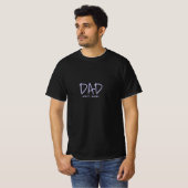 Personalisierter Vater (Vatertag) T - Shirt (Vorne ganz)