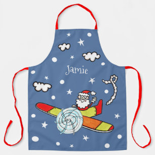 Personalisierter Vater Weihnachts-Weihnachtsmann-F Schürze