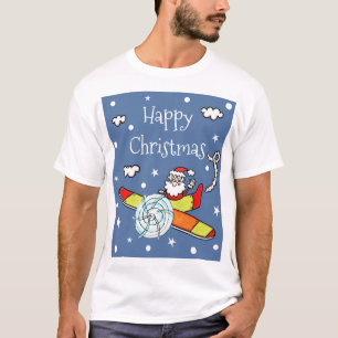 Personalisierter Vater Weihnachts-Weihnachtsmann-F T-Shirt