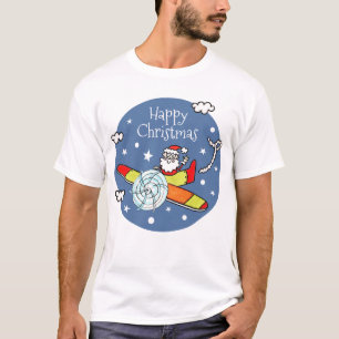 Personalisierter Vater Weihnachts-Weihnachtsmann-F T-Shirt