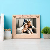 Personalisierter Vater's Day Custom Gift für Papa Geätzte Rahmen