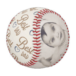 Personalisierter Vatertag Baseball