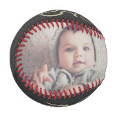 Personalisierter Vatertag Baseball (Vorderseite Links)