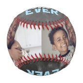 Personalisierter Vatertag Baseball (Vorderseite)