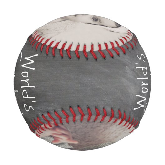 Personalisierter Vatertag Baseball (Rückseite)