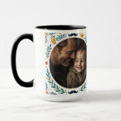 Personalisierter Vatertag-Becher mit Foto Tasse (Links)