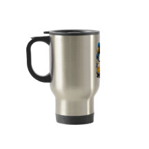 Personalisierter Vatertag-Becher Stylischer blauer