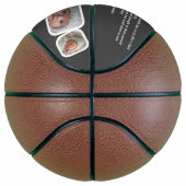 Personalisierter Vatertag Bester Vater mit großem Basketball (Rechts)