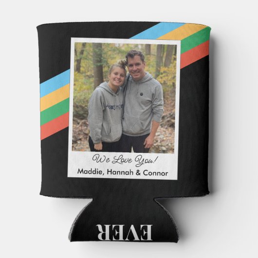 Personalisierter Vatertag Dosenkühler (Rückseite)