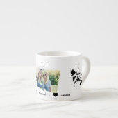 Personalisierter Vatertag-Espresso-Becher Espressotasse (Vorderseite Rechts)