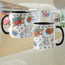 Personalisierter Vatertag "Faustschlag"