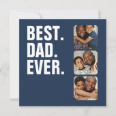 Personalisierter Vatertag Foto Geschenk Bester Vat (Vorderseite)