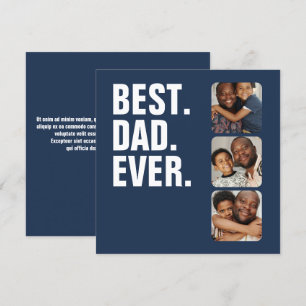 Personalisierter Vatertag Foto Geschenk Bester Vat