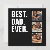 Personalisierter Vatertag Foto Geschenk Bester Vat (Vorderseite)