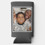 Personalisierter Vatertag Foto Geschenk Bester Vat Selters Dosenkühler (Rückseite)