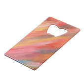 Personalisierter Vatertag Geldbeutel Flaschenöffner (Rückseite Schrägansicht)