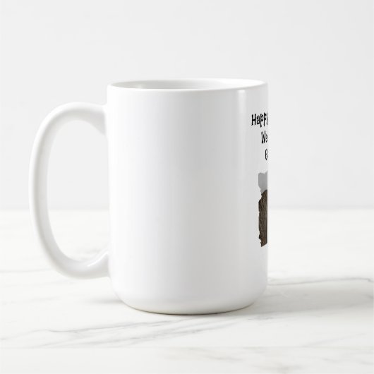 Personalisierter Vatertag Katze Tasse (Links)