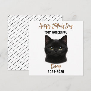 Personalisierter Vatertag mit Tieren Süße Tiere Feiertagskarte
