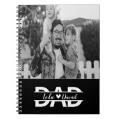 Personalisierter Vatertag Notizblock (Vorderseite)