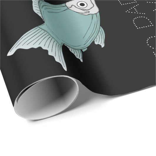 Personalisierter Vatertag oder Geburtstag Geschenkpapier (Rolleneckpunkt)