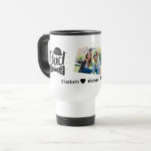 Personalisierter Vatertag-Reisebecher Reisebecher (Vorderseite Links)