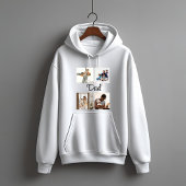 Personalisierter Vatertag - Superhero-Vater Hoodie