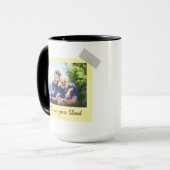 Personalisierter Vatertag-Tassengeschenk Tasse (Vorderseite Links)