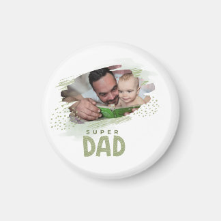 Personalisierter Vatertags-Fotomagnet Magnet