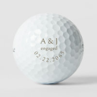 Personalisierter Verlobungstitel Titleist Pro V1 I