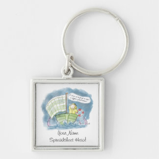 Personalisierter Verteilungsbogen-Held! Schlüsselanhänger