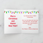 Personalisierter Veterinärausweis für einen weibli Dankeskarte (Innenseite)