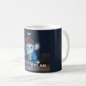 Personalisierter Vibe-Coder Lustiges Programmierer Kaffeetasse (VorderseiteRechts)