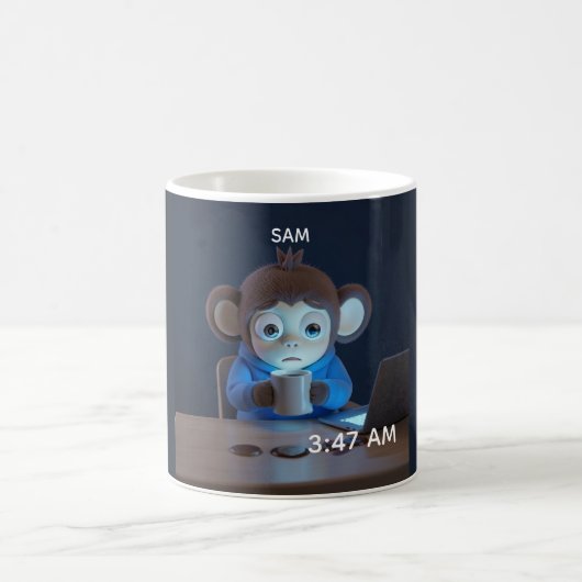Personalisierter Vibe-Coder Lustiges Programmierer Kaffeetasse (Mittel)