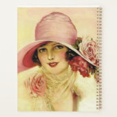 Personalisierter Viktorianischer Stilplaner Planer (Rückseite)