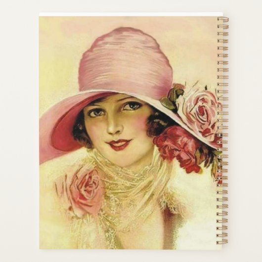 Personalisierter Viktorianischer Stilplaner Planer (Rückseite)