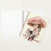 Personalisierter Viktorianischer Stilplaner Planer (Anzeige)