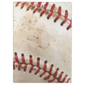 Personalisierter Vintage-Baseball Klemmbrett (Rückseite)